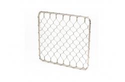 China X - Tend Diamond Flexible Architectural Cable Mesh Fence With Round Tube Frame supplier
