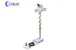 China LED Night Scan Portable Led Light Towers DC12V Camera Mount Telescopic Mast supplier