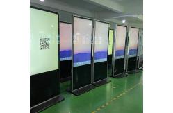 China 55Inch Interactive Touch Screen Kiosk Floor Stand Capacitive Multi Touch Kiosk supplier