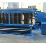 25rpm Galvanized PVC Coated 4.0mm Gabion Wire Net Making Machine for sale