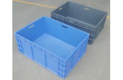 China Big Volume Stackable Virgin Plastic Containers  800*600*340 mm Loading Capacity 45kg supplier