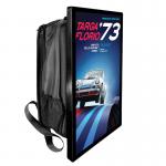 1920x1080 21.5 Android Digital Backpack Billboard Walking Billboard Advertising for sale