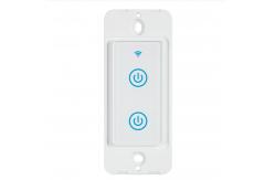 China Voice Control AC Smart Switch 110V-250V 600W*2 Max Load Capacity supplier