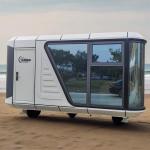 Movable Panoramic Skylight Space Capsule House Outdoor for sale