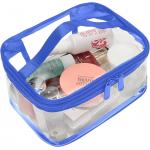 Large Clear Makeup Bag Zipper Waterproof Transparent Travel Storage Pouch for sale