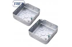 China 52151-3/4 Square Steel Box With Screw 4x4 Drawn Square Boxes supplier