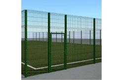 China 3D Curvy  hot dipped PVC coated welded wire mesh fence triangle 3D fence supplier