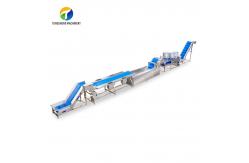 China Automatic Fruit And Vegetable Processing Line Selection Washing Drying supplier
