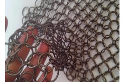 China Custom Design Lamp Shade Metal Ring Mesh With Installation Accessories supplier