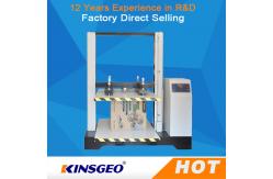 China 220V/50Hz 550KG Paper Box Compression Testing Machine with LCD Display supplier