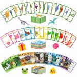 Complete 52 Ace-10 Educational Card Box In Vintage Style for sale