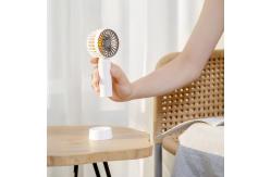 China 3 Wind 4W Mini Portable Handheld Fan 1200mAh Mini Desktop Fan USB supplier