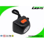 Anti - Explosive Mining Cap Lights 8000 Lux Brightness With Safety Rope for sale