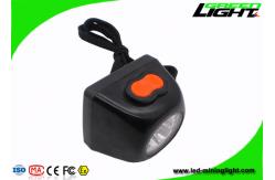 China Anti - Explosive Mining Cap Lights 8000 Lux Brightness With Safety Rope supplier