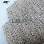 Soft Woven Wool Light Hair Bow Interlining Canvas Fabric For Garment Overcoat for sale