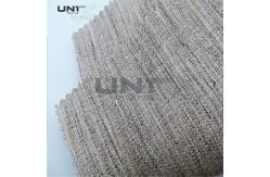 China 160cm Width fusible interlining fabric for uniform , breast canvas supplier