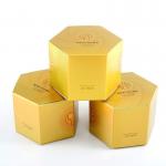 Hexagon Holographic Paper Packaging Boxes Wholesale With Design Printing for sale