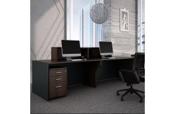 China Wooden Modern Front Desk Salon Furniture Beauty Salon Reception Desk supplier