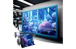 China Waterproof 210mic PET Anti-skid Frontlit Printing Backlit Film With White Backside supplier