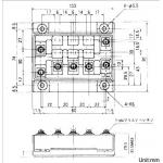 IGBT Power Module 6DI50M-050 POWER TRANSISTOR MODULE  FUJITSU IGBT Power Module for sale
