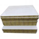 48kg3 Fire Insulation Mineral Panel Rock Wool Sandwich Panel Roof Acoustic Wall for sale