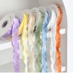 4cm Width Cake Packaging Gift Ribbon For Flowers Floral Decoration for sale