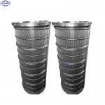 Stainless steel wire mesh filter tube/wedge wire screen wedge wire johnson screen for sale