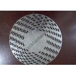 Galvanized Anti Climb Security Spikes Anti Split Plates 1-1.2mm Thickness Silver Color for sale