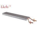 Copper Tube Liquid Cooling Plate , Liquid Cold Plate With Epoxy Bonding Process