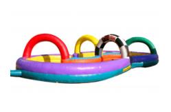 China Colourful Zorb Ball Inflatable Racing Track for Events supplier