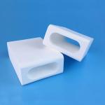 Length 115mm Ceramic Protective Sleeve For Elliptic Hole Quartz Flow Tube for sale