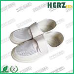 ESD Mesh Shoes Blue Electrostatic Discharge Shoes Mesh Upper Dust Free With Velcro