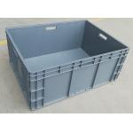 Big Volume Stackable Virgin Plastic Containers  800*600*340 mm Loading Capacity 45kg for sale
