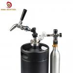 Insulated Pressurized 30psi Small Ball Lock Keg Soda Beer Dispenser With Sodastream for sale