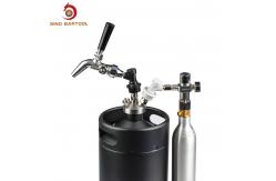 China Insulated Pressurized 30psi Small Ball Lock Keg Soda Beer Dispenser With Sodastream supplier