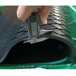 Plain Type And Diamond Grooved Rubber Lagging Sheet For Conveyor Roller for sale