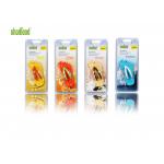 4 Simple Plastic Air Freshener Hanging Double Blister Summer Slipper Decorative for sale