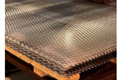 China Balcony Roof Gutter Guard Aluminium Expanded Metal Mesh Flooring ISO SGS supplier