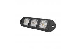 China Flexible Amber Strobe Light Bar Waterproof LED Warning Light Bar 9W supplier