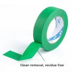 Custom Size Strong Adhesive Wall Spray Painter Masking Crepe Paper Tape for sale