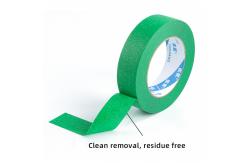 China Custom Size Strong Adhesive Wall Spray Painter Masking Crepe Paper Tape supplier