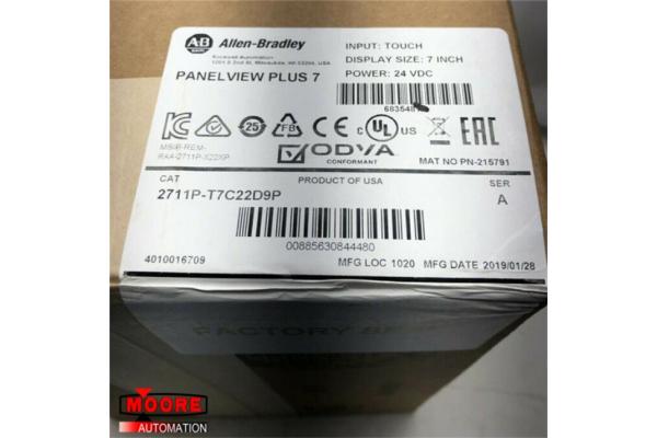 2711P-T7C22D9P 2711PT7C22D9P Allen Bradley AB Panelview Plus 7 Terminal, Performance Model