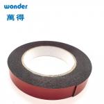 Red  PE Foam Double Sided Adhesive Tape 36mm Width Hot Melt Base for sale
