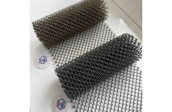 China ODM Coil Architectural Mesh Curtain Metal Panels For Hotel Space Divider supplier