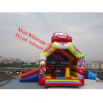 inflatable car bouncy combo inflatable bouncer slide for sale
