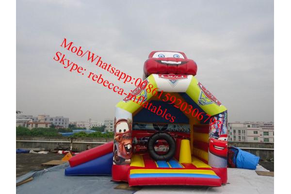 inflatable car bouncy combo inflatable bouncer slide