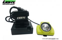 China 530lum IP68 25000lux 13.6Ah Rechargeable LED Headlamp supplier