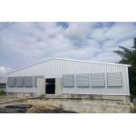 Q235B Steel Structure Poultry House  Painted Steel Frame Chicken Coop for sale