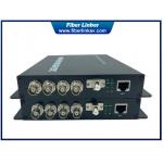 Two way HD-SDI Electrical to Optical Converter with Gigabit Transport Network for sale