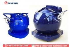 China 3.0kgs TNT Exploding Bomb Disposal Explosive Containment Vessel With Four Wheels supplier